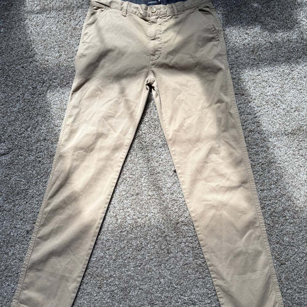 Nordstrom Men's Slim Fit Washed Chino Pants